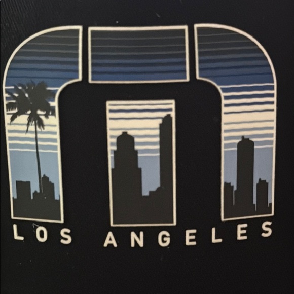 Travis Mathew Black Los Angeles Snapback Hat - Picture 3 of 8